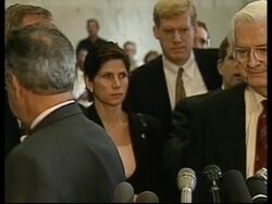 USA: JUDICIARY COMMITTEE VOTE TO RELEASE CLINTON TESTIMONY TAPE News Clip