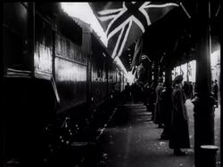 Russia Welcomes Mr Anthony Eden With Union Jacks News Clip