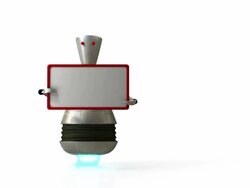 presenter robot Stock Footage