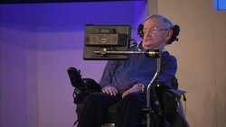 Professor Stephen Hawking addresses Headway conference News Clip