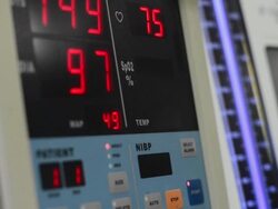 Vital Signs Monitor Stock Footage