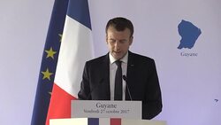 CLEAN : Guiana: sending reinforcements will be accelerated (Macron) News Clip