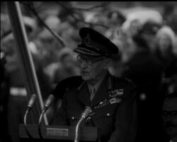 CHURCHILL IN BRONZE News Clip