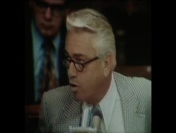 SYND 29 7 74 REPRESENTATIVES DISCUSS RESOLUTION TO IMPEACH PRESIDENT RICHARD NIXON News Clip