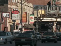 WS Wrigleyville / Chicago, Illinois, USA Stock Footage