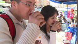 CLEAN: Mocochinchi - Bolivia's socialist Coca-Cola? News Clip