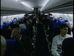 UK: LEEDS: TRAVEL AGENCY RUNS "COMET FLIGHTS" TO SEE HALE-BOPP News Clip