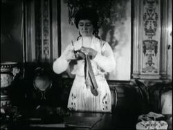 Society women help out with war effort. Stock Footage