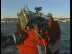 Concorde arives at museum after journey on river barge News Clip