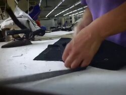 Workers at a Beijing Rontex Garment Factory News Clip