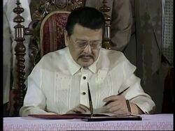 PHILIPPINES: ESTRADA IMPEACHMENT TRIAL LATEST Instructional Video