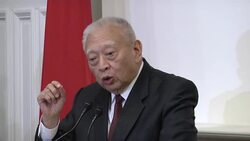 Former chief executive speaks publicly for first time since protests began News Clip