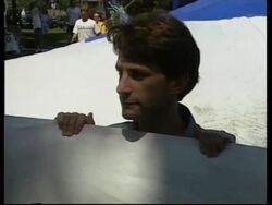 USA: PROTEST AGAINST JAPANESE WHALING News Clip