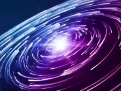 Graphic space galaxy Stock Footage