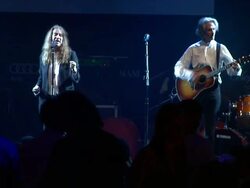 Performance by Patti Smith at the amfAR Cinema Against AIDS Gala at Antibes . (Footage by WireImage Video/GettyImages) Stock Footage