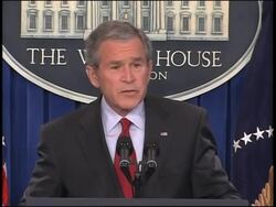 Bush news conference to boost support for Iraq strategy News Clip