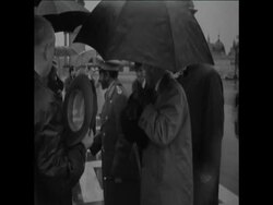 CAN317 ETHIOPIAN EMPEROR HAILE SELASSIE LAYS WREATH ON TOMB IN HEROE'S SQUARE Instructional Video