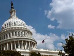 The Capitol building , Washington D.C. Stock Footage