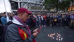 CLEAN : Vigil in Paris for victims of Orlando mass shooting News Clip