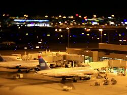 Busy Airport Stock Footage