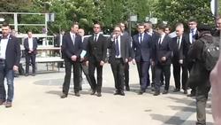 CLEAN : Macron commemorates Armenian genocide News Clip