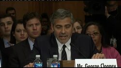 Actor George Clooney testifies before Senate over his recent visit to Sudan News Clip