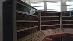 Old Fashion Computer at Science Museum News Clip