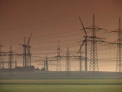 Electricity supply Stock Footage