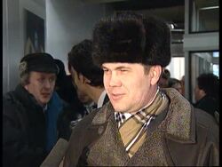 GERMANY: FORMER RUSSIAN SECURITY CHIEF ALEXANDER LEBED VISIT News Clip