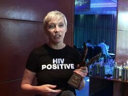 Women Of The Year - Annie Lennox Stock Footage