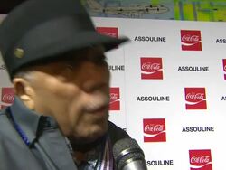INTERVIEW - Quincy Jones on Nelson Mandela at the Assouline and Memoire Set: Coca-Cola, Music & Sports launch event in Los Angeles, California on 12/05/13 Stock Footage