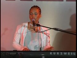 Alicia Keys leads a press conference with a difference Instructional Video