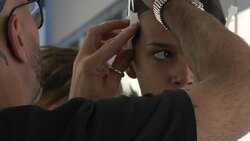 CLEAN : Hair stylist Curletto at Milan fashion week News Clip