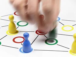 Social Network - Community (Close up) Stock Footage