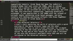 Mastering CSS3 Selectors (Video 12) Instructional Video