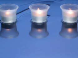 Aromatherapy Candles in a Spa Resort Stock Footage