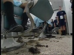 USA: CHARLESTON: WOMEN SWORN IN AS CADETS AT CITADEL MILITARY SCHOOL News Clip