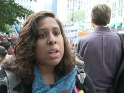 Rally to Reform NYPD Stop-and-Frisk Policy Stock Footage