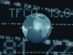Stock market background Stock Footage