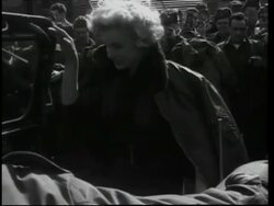Marilyn Monroe visits troops in Korea Stock Footage