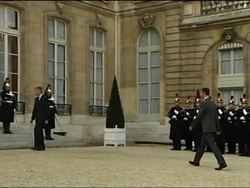 President Sarkozy meets President Assad News Clip