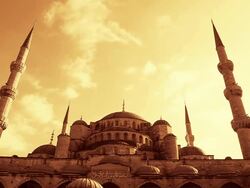 HD:Blue Mosque **Time Lapse** Stock Footage