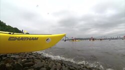 Anti Shell protest in Seattle harbour News Clip