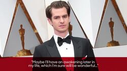 Andrew Garfield on Comments About Being Gay: 'Taken Out of Context' | THR News News Clip