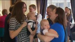 William, Kate and baby George attend parenting event Instructional Video
