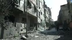 CLEAN : At least eight dead in strikes near Damascus (monitor) News Clip