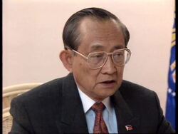 DENMARK: UN SUMMIT ON WORLD POVERTY: FIDEL RAMOS News Clip