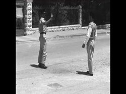 SYND 20 6 67 JERUSALEM HANDED OVER TO CIVILIAN RULE News Clip