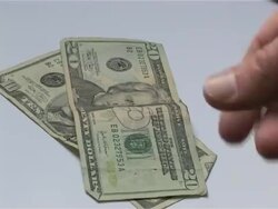 Dollars vs. Euros 3 Stock Footage