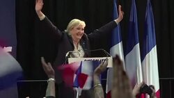CLEAN : Le Pen calls for the massive rearmament of law enforcement News Clip